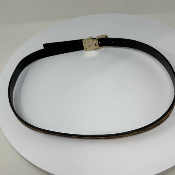 Michael Kors Leopard Print Leather Belt – Size Small main image 7